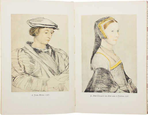 [Гольбейн Г. Портреты. 24 цветных рисунка / С предисл. В. Ветцольдта]. Holbein H. Bildnisse. Leipzig; Wiesbaden, 1954.